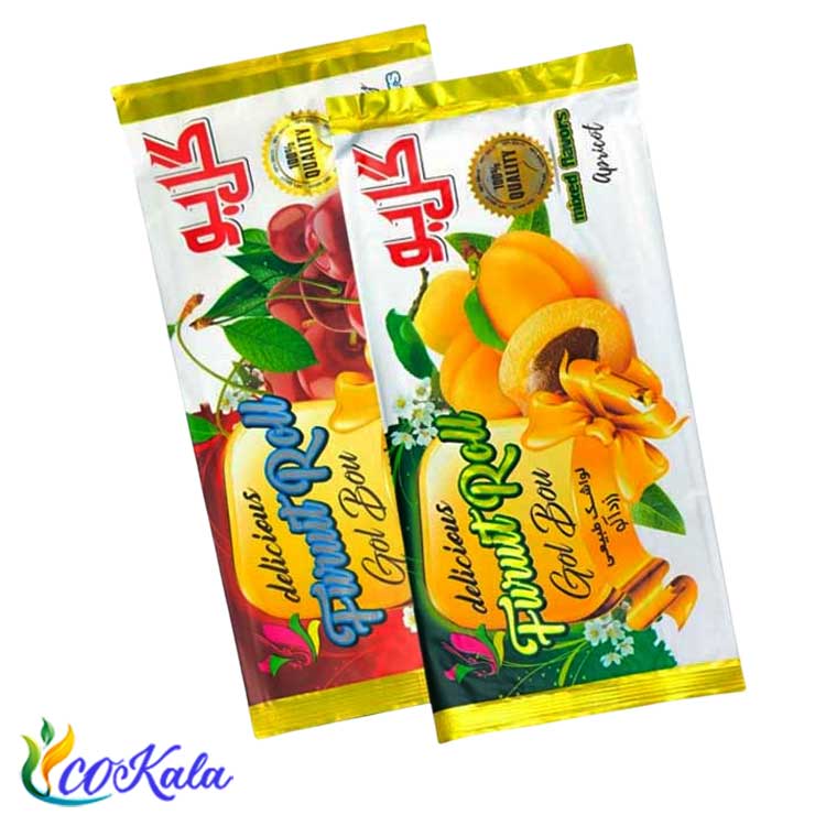 لواشک متالایز بزرگ گل بو