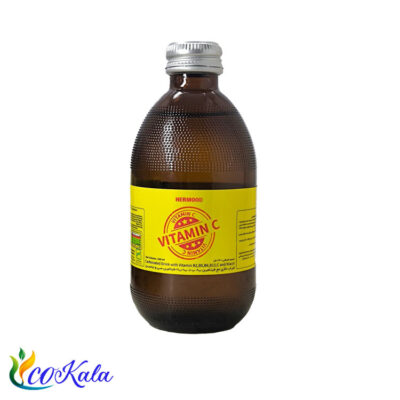 نوشیدنی شیشه ای ویتامین C هرمود