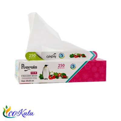 کیسه فریزر رولی پنگوئن 250برگی