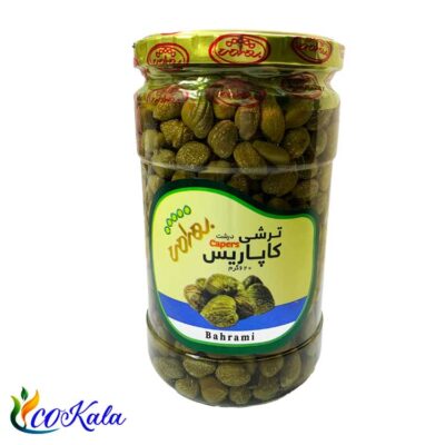 ترشی کاپاریس درشت بهرامی 620 گرمی