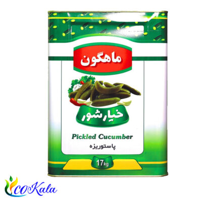 خیار شور حلب ویژه دبه 17 کیلویی ماهگون