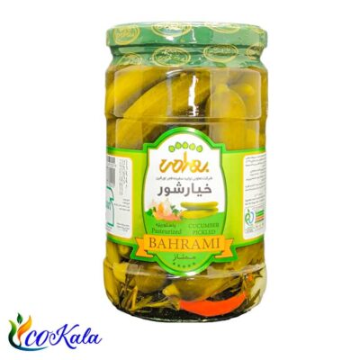 خیارشور ممتاز بهرامی 750 گرمی