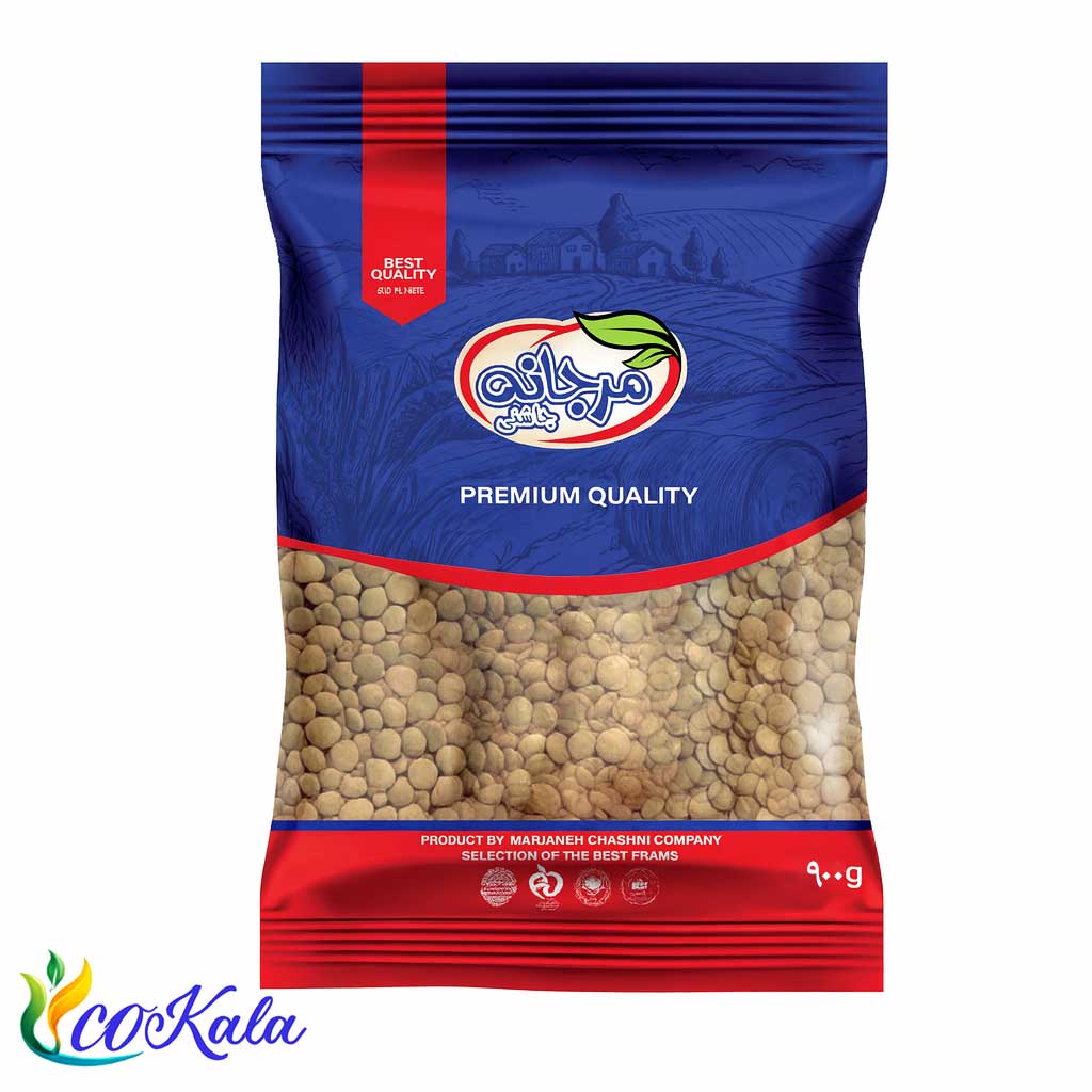 عدس ممتاز مرجانه 900 گرم عدس ممتاز مرجانه 900 گرم