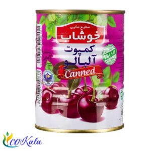 کمپوت آلبالو خوشاب 350 گرمی
