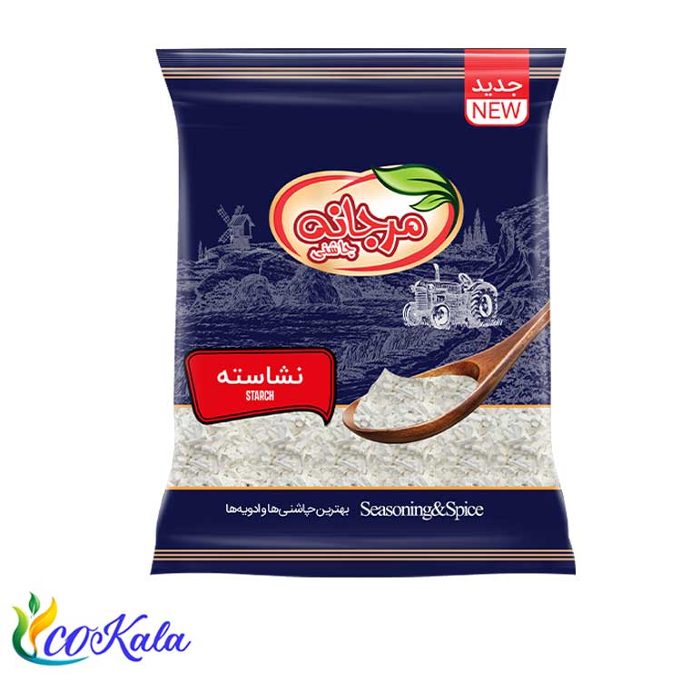 پودر نشاسته سلفونی مرجانه 80گرم