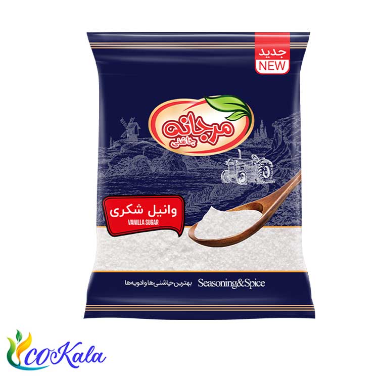 پودر وانیل شکری سلفونی مرجانه 35گرم