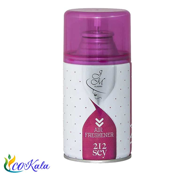 یدک اسپری خوشبو کننده هوا جی ام مدل 212 sey حجم 300 میلی لیتر یدک اسپری خوشبو کننده هوا جی ام مدل 212 sey حجم 300 میلی لیتر