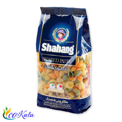 ماکارونی شکلی (فرم صدفی) سبزیجات شاهنگ 400گرم