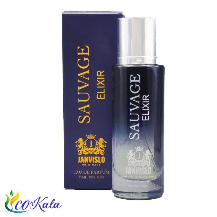 ادوپرفیوم مردانه جانویسلو مدل ساواج الکسیر (SAUVAGE ELIXIR) حجم 35 میلی لیتر ادوپرفیوم مردانه جانویسلو مدل ساواج الکسیر (SAUVAGE ELIXIR) حجم 35 میلی لیتر