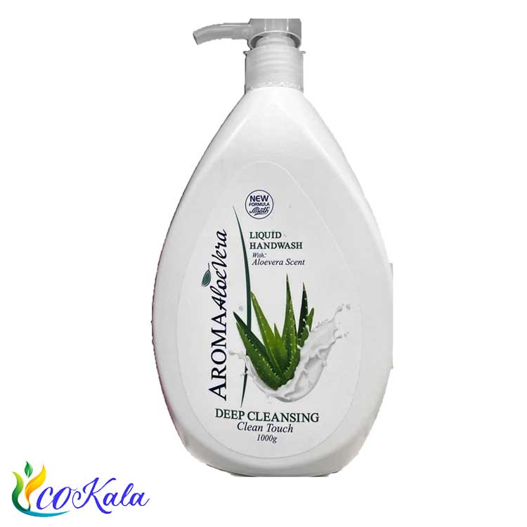 مایع دستشویی آروما بس 1 لیتری مدل آلوئه ورا مایع دستشویی آروما بس 1 لیتری مدل آلوئه ورا