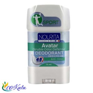 استیک کرمی خوشبو کننده بدن اسپرت نوریتا مدل Avatar حجم 75 میلی لیتر