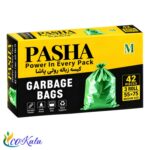 کیسه زباله 3رول اداری سبز پاشا