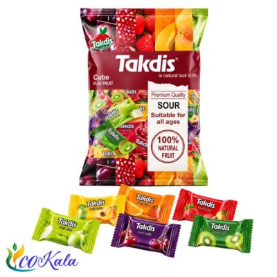 لواشک پذیرایی لایه ای یک کیلویی تاکدیس