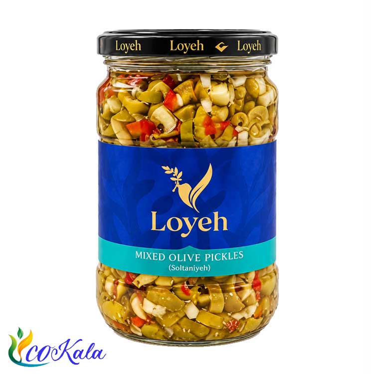 ترشی مخلوط زیتون 700 گرم شیشه لویه ترشی مخلوط زیتون 700 گرم شیشه لویه