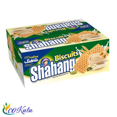 بیسکویت پذیرایی طعم هل و کنجد شاهنگ 5کیلویی