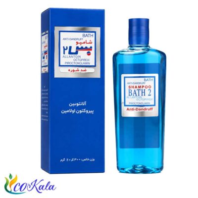 شامپو ضد شوره بس 2 حجم 300 میلی‌ لیتر