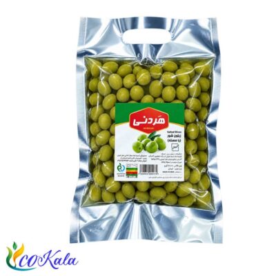 زیتون باهسته وکیوم 900 گرم