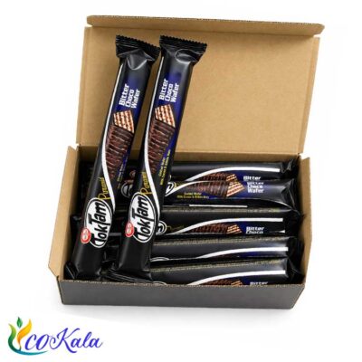 ویفر شکلات تلخ توکتم
