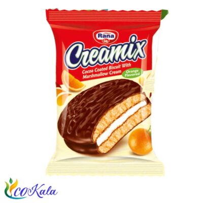 بیسکویت والس با روکش شکلاتی طعم پرتقالی رانا