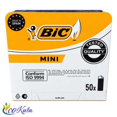 فندک بیک جی 5 مینی رنگی بسته 50 عددی
