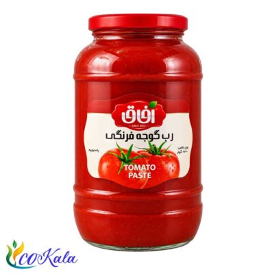 رب گوجه فرنگی شیشه آفاق 1570 گرمی